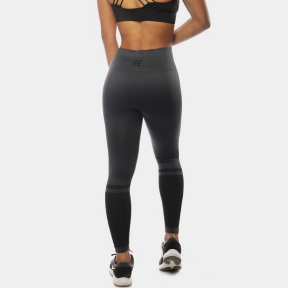 Jed North Halo Seamless High Waisted Leggings Grey - Picture 3 of 10